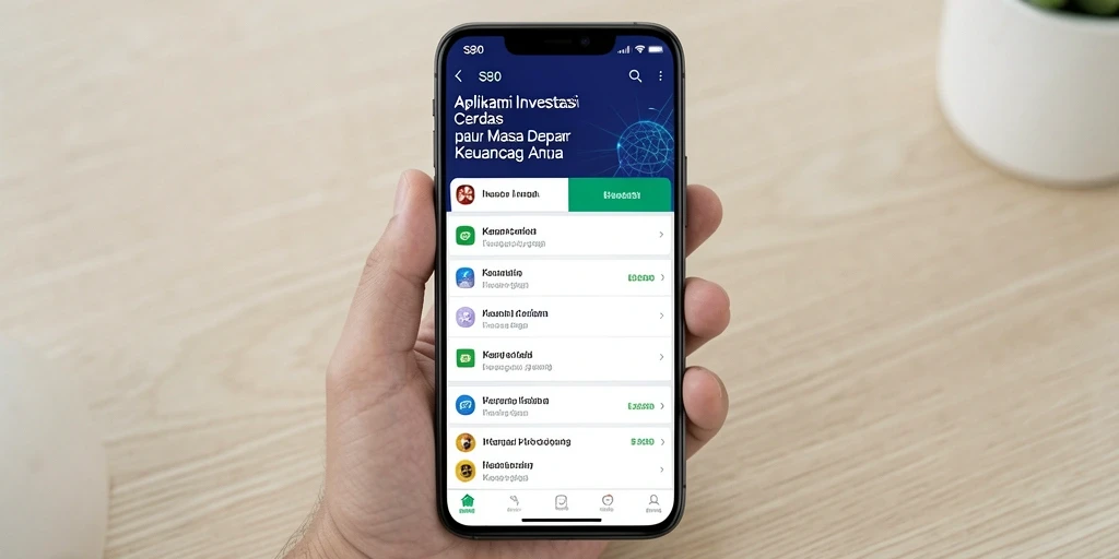 Antarmuka modern S80 untuk investasi yang intuitif.