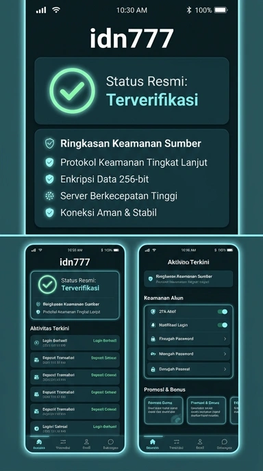 Kanal Resmi APK idn777 untuk Pengguna Android
